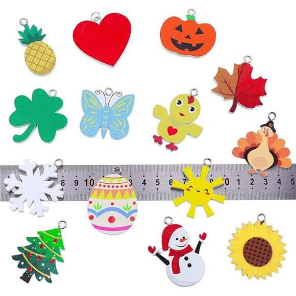 Welcome Door Sign Christmas Decor Fall Sign Seasonal Front Door Rustic Wood - Picture 3 of 8